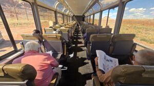 If you are traveling with another couple important to request your seating.